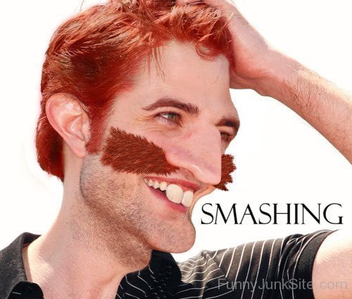 Robert Pattinson Smashing