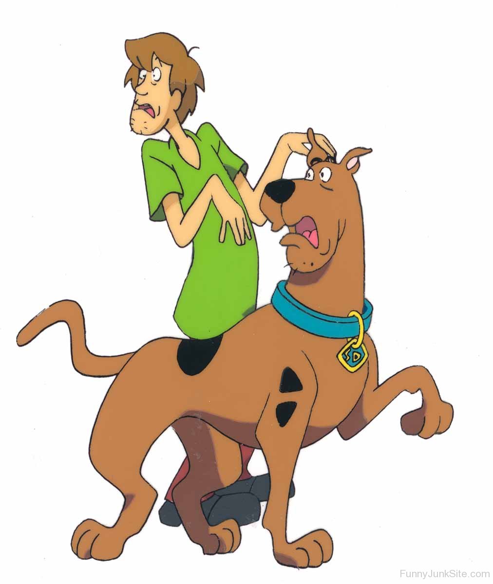 Scooby Doo And Shaggy.