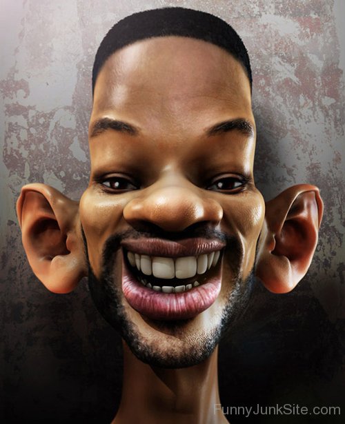 Will Smith Funny Caricature