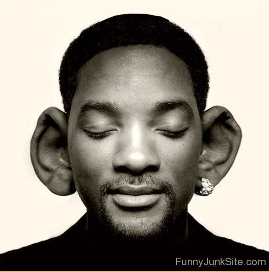 Will Smith Funny Ear