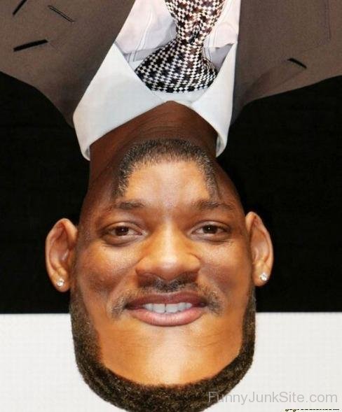 Will Smith Upside Down