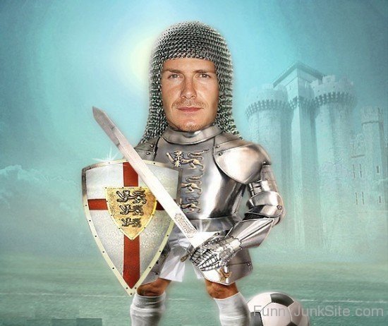 David Beckham First Football Knight