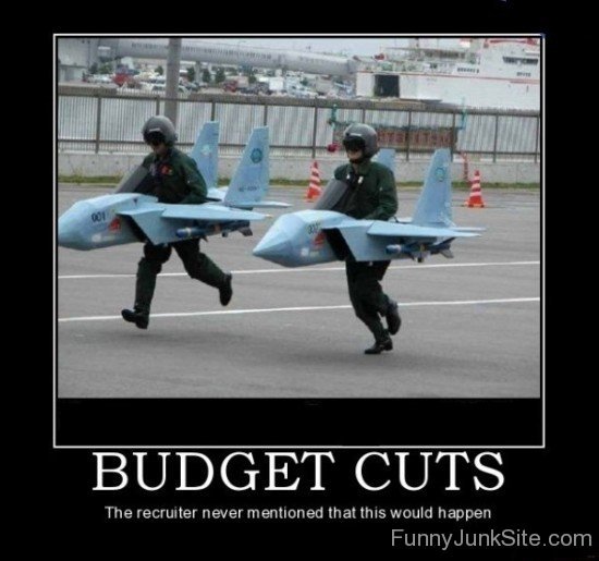 Funny Airforce Budget Cuts