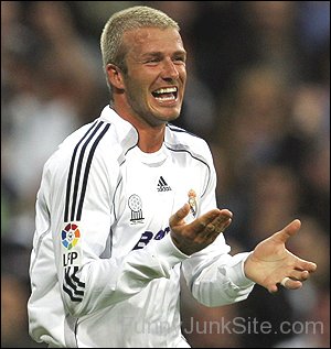Smiling David Beckham Fun