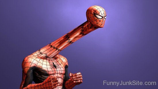 Spiderman Long Neck