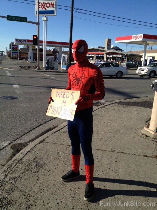 Spiderman Needs Money For Mary Jane