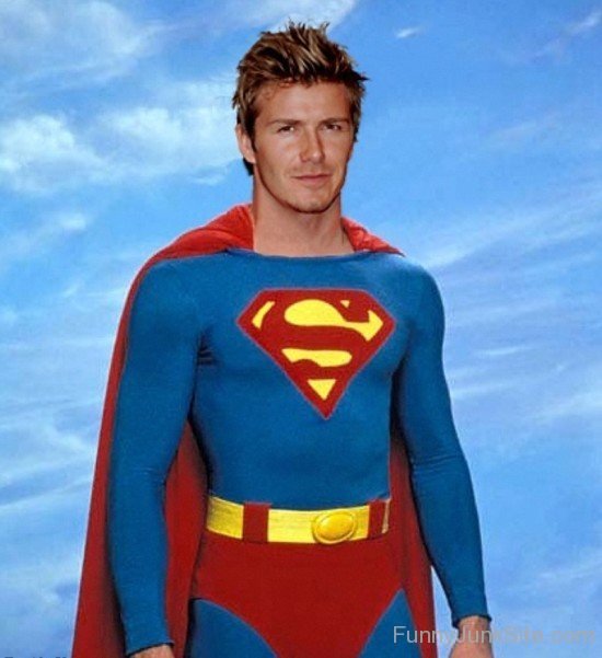 Superman David Beckham