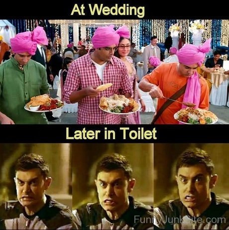 Aamir At Wedding