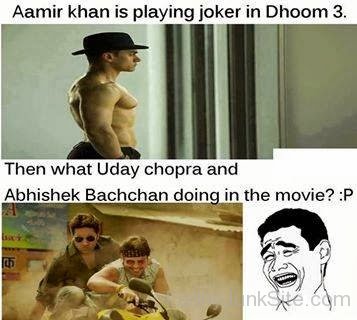 Aamir Khan Is Playing Joker
