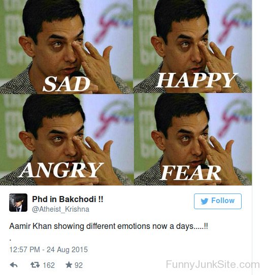 Aamir Khan's Expressions