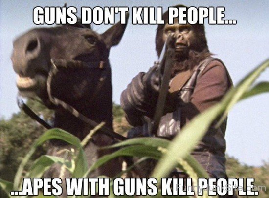 Apes With Gun Kill People
