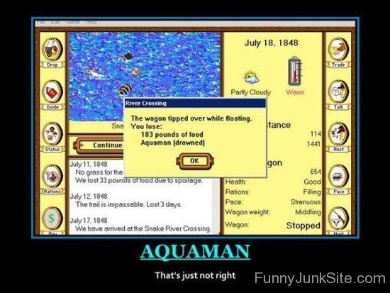 Aquaman That's Just Not Right