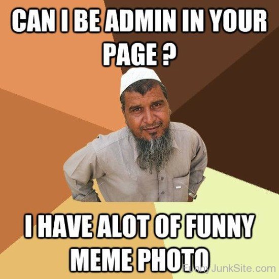 Can I Be Admin In Your Page