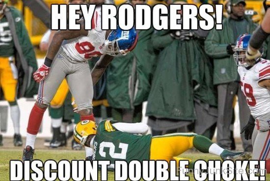 Hey Rodgers Discout Double Choke