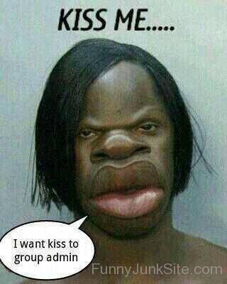 I Want Kiss To Group Admin