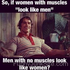 Men With No Muscles Look Like Women