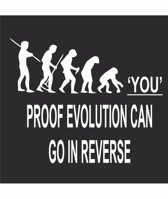 You Proof Evolution Can Go In Reverse