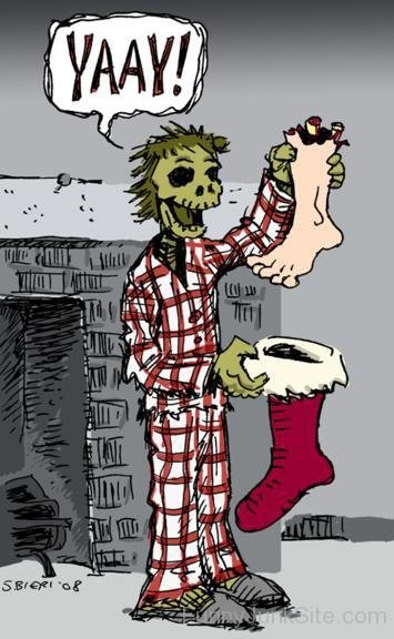 Zombie With Foot