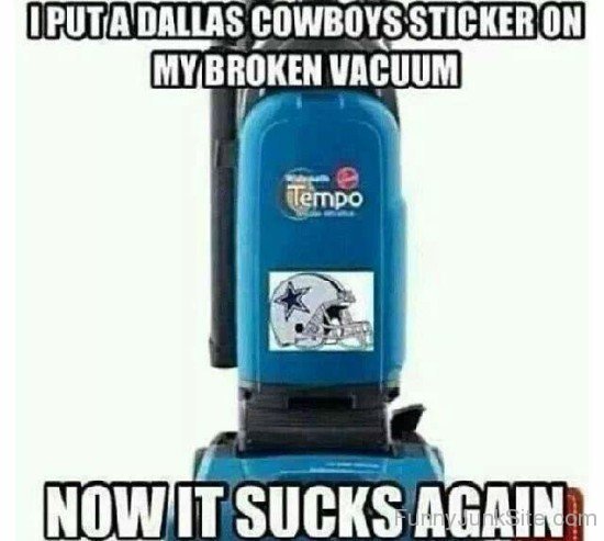 I Put A Dallas Cowboys Sticker-pol716