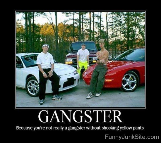 Gangster Because You're Not Really-wm416