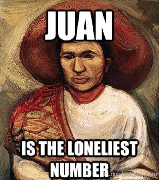 Juan Is The Loneliest Number-rv412