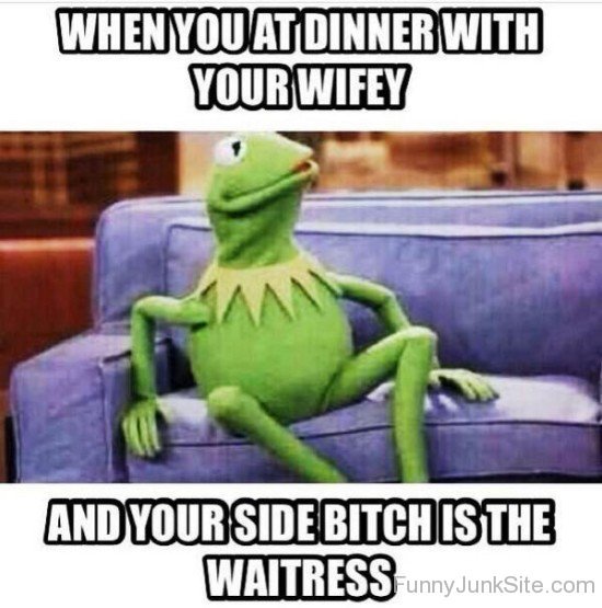 When You At Dinner With Your Wifey-mu441