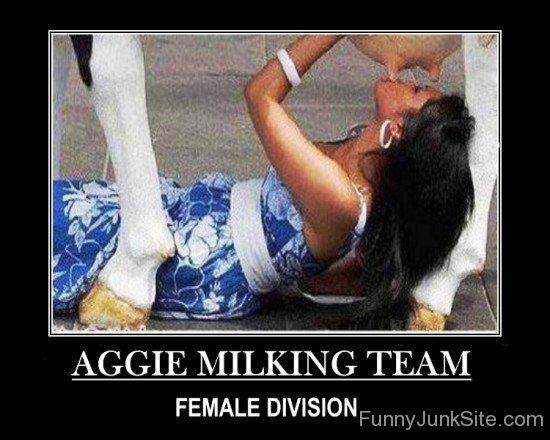 Aggie Milking Team