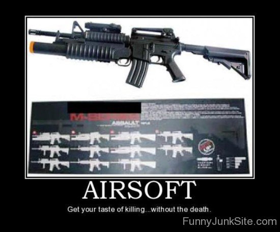 Airsoft Get Your Taste Of Killing-ewx304