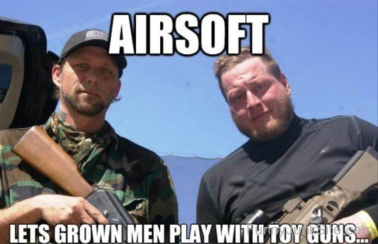 Airsoft Lets Grown Men Play
