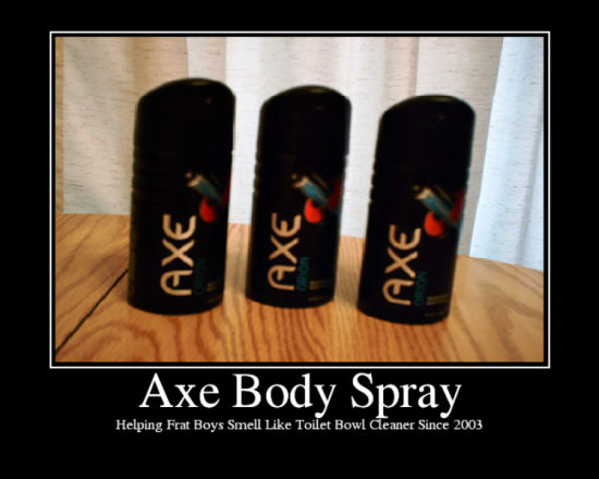 Axe Body Spray Helping Frat Boys Smell-uvr403