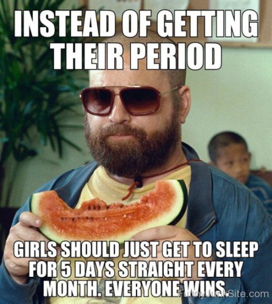 Instead Of Getting Their Period