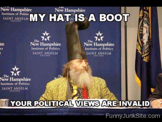 My Hat Is A Boot