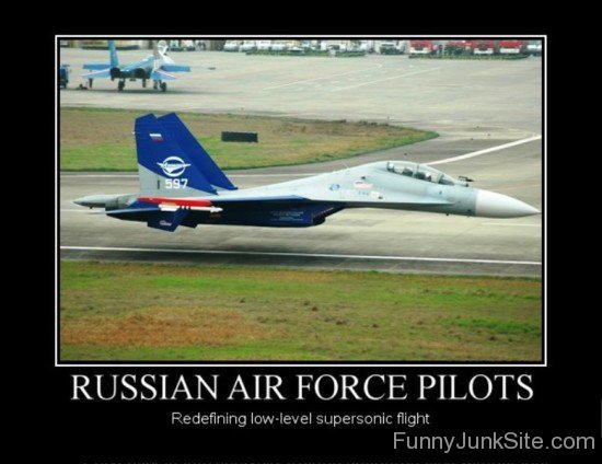 Russian Air Force Pilots Redefining