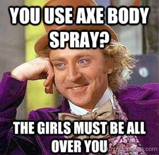 You Use Axe Body Spray-uvr429
