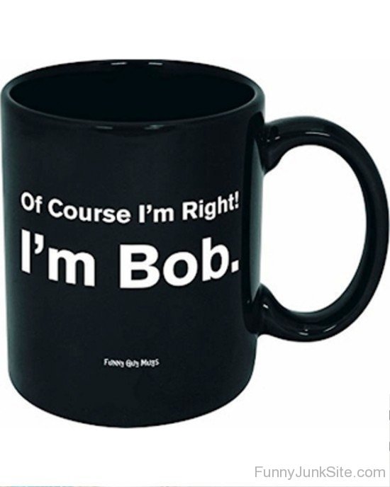 Of Course Im Right I'm Bob-uny5114