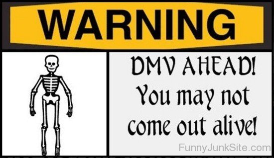 Warning Dmv Ahead-qgm928